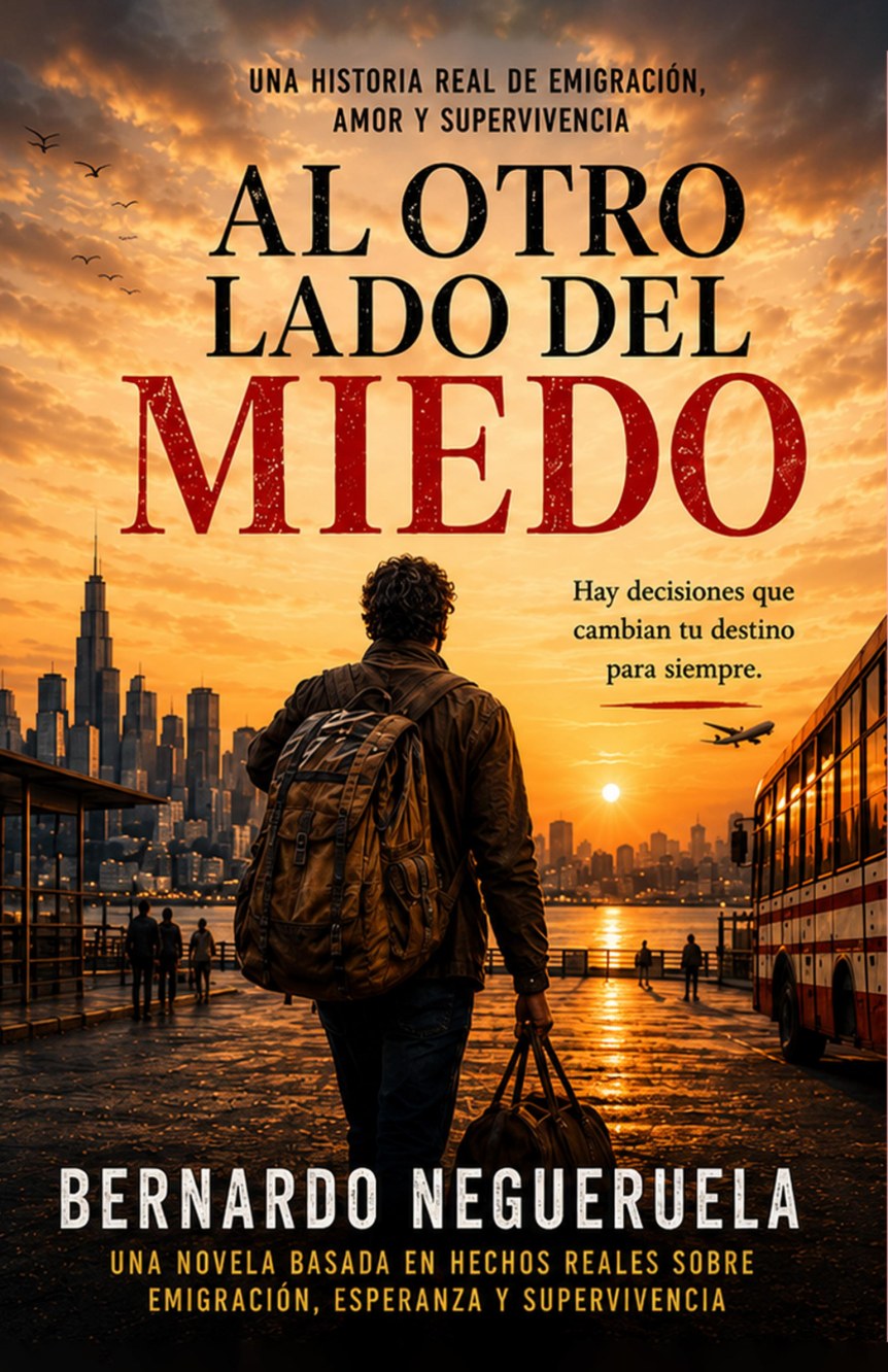 Portada original de Al otro lado del miedo
