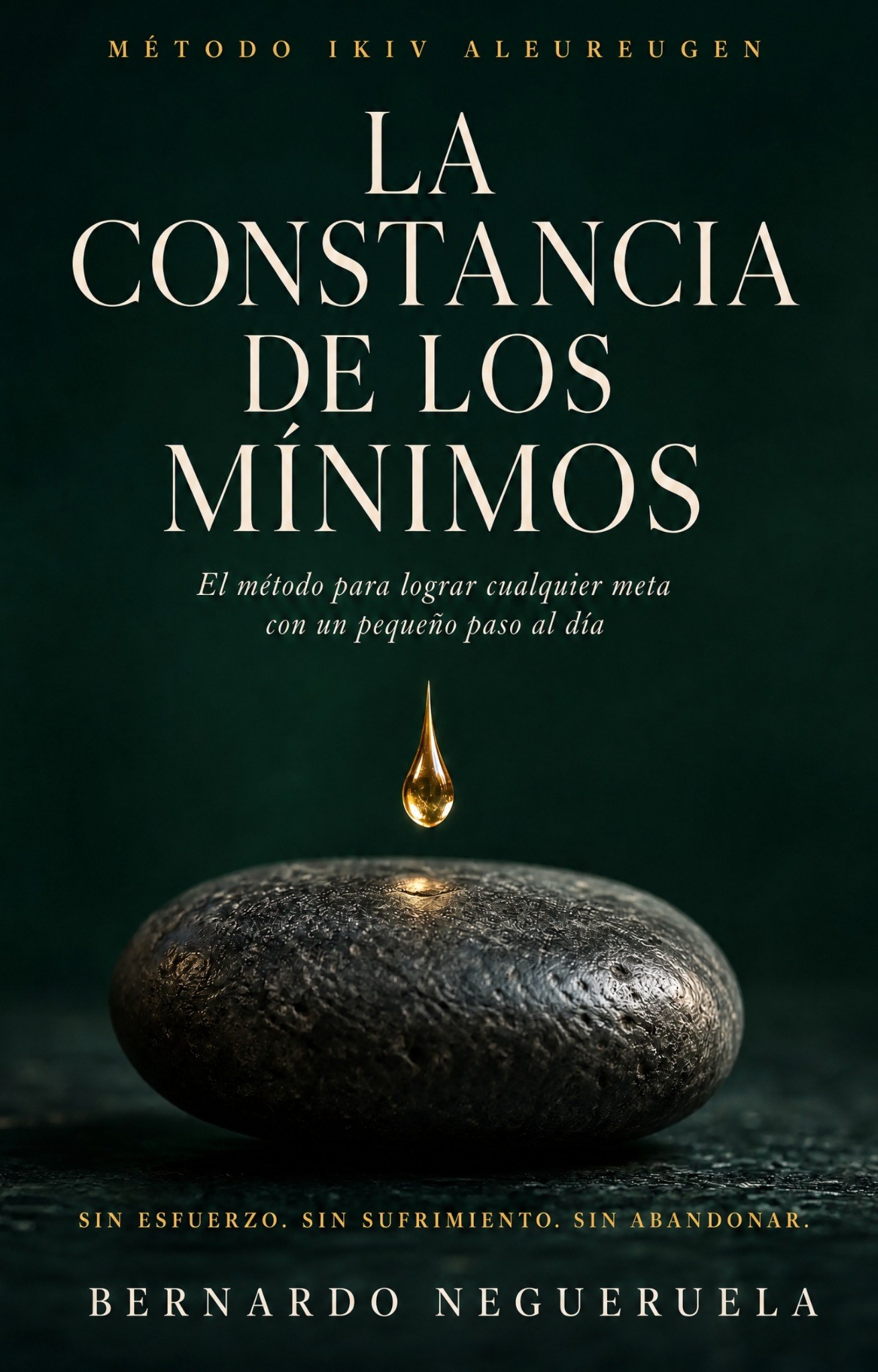 Portada original de La constancia de los mínimos